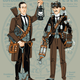 Illustration for article titled Someone please make this: HP Lovecraft and Nikola Tesla, Paranormal Investigators